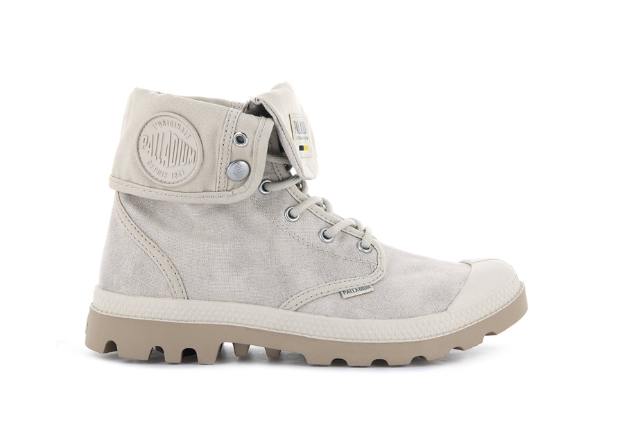 Palladium Pampa Baggy Wax Beige | XUB887TM